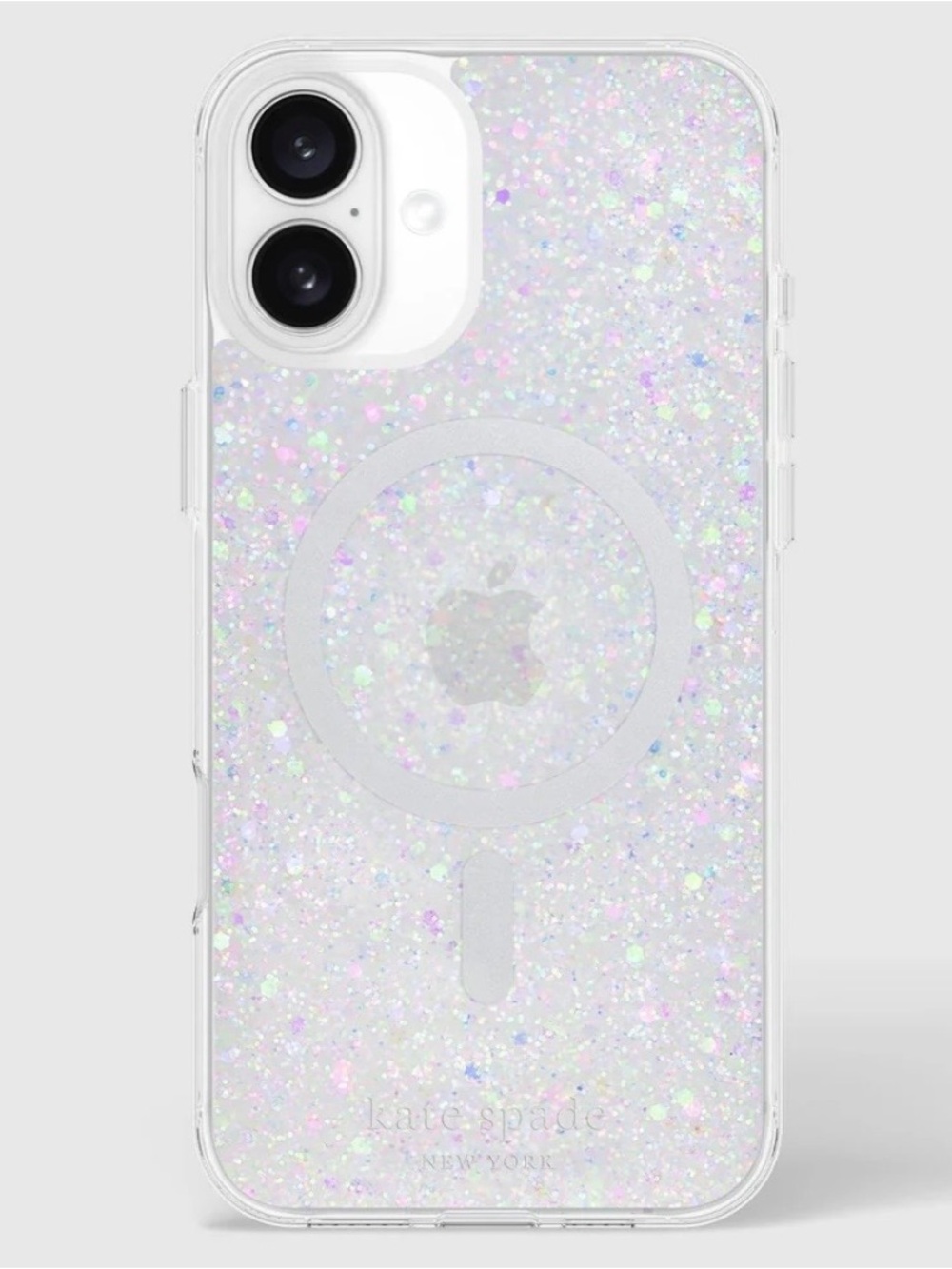 kate spade new york Chunky Glitter MagSafe iPhone 16 Plus NIB